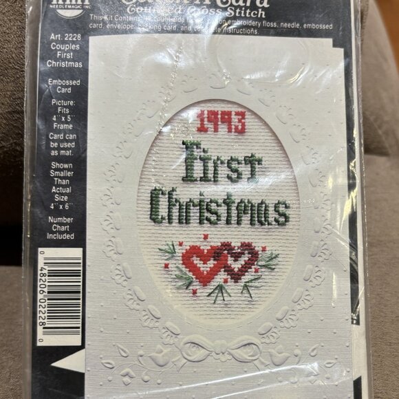 NMI Stitch-A-Card Counted Cross Stitch Kit - Picture 1 of 2